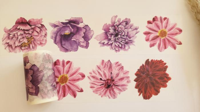 Design Washi Tape Flowers